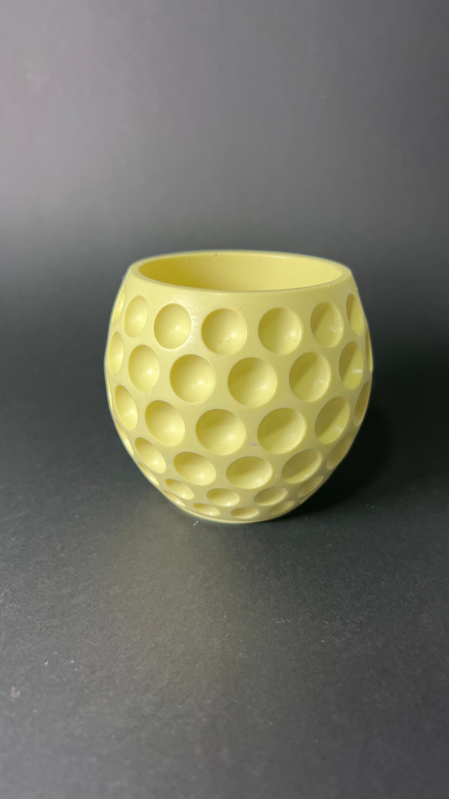 Honeycomb Jesmonite Vessel