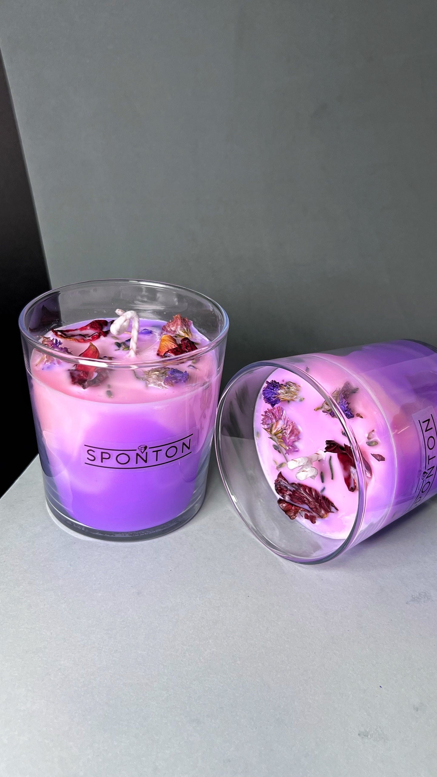 Japanese Flower Candle