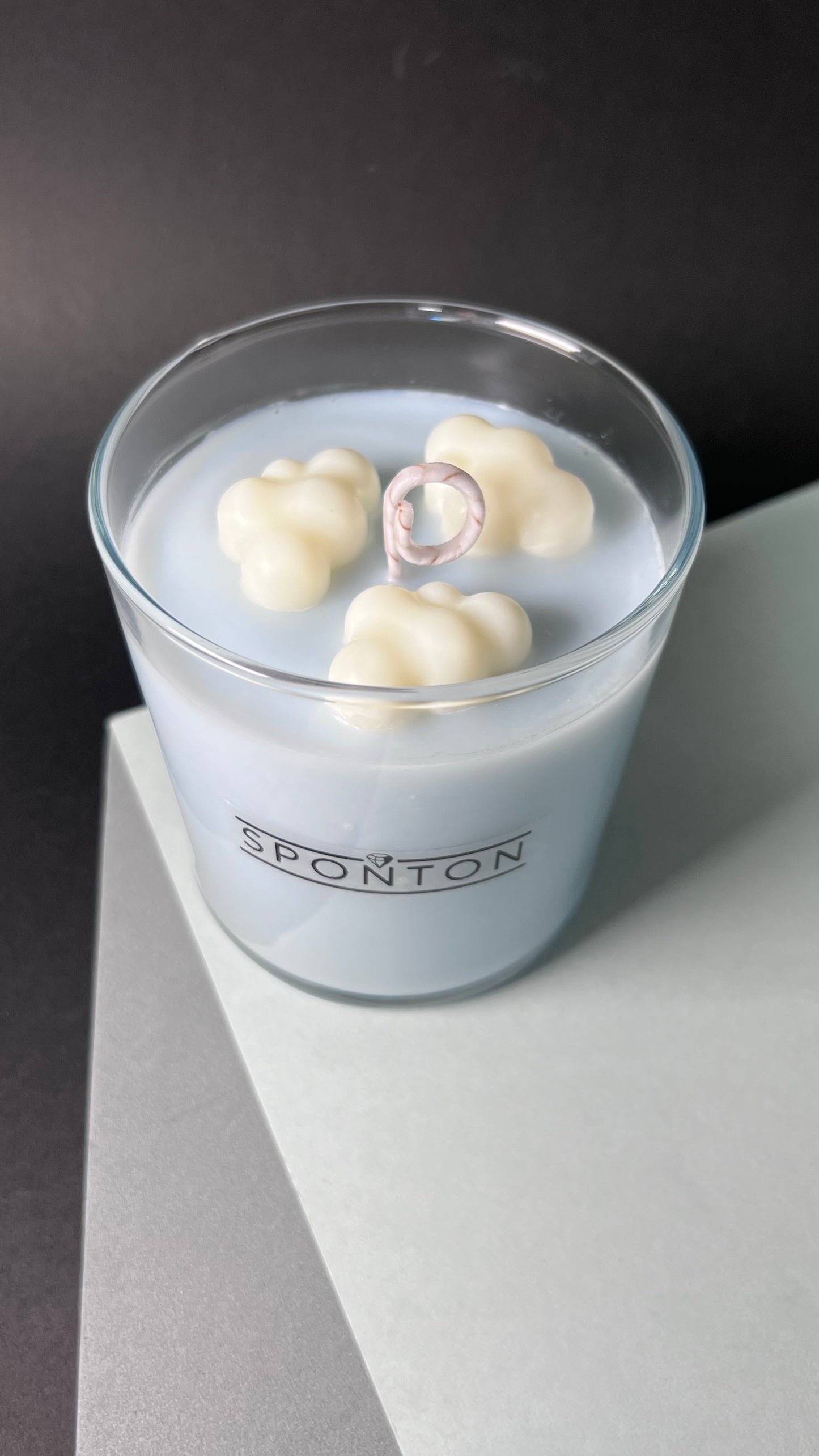 Cotton Flower Candle