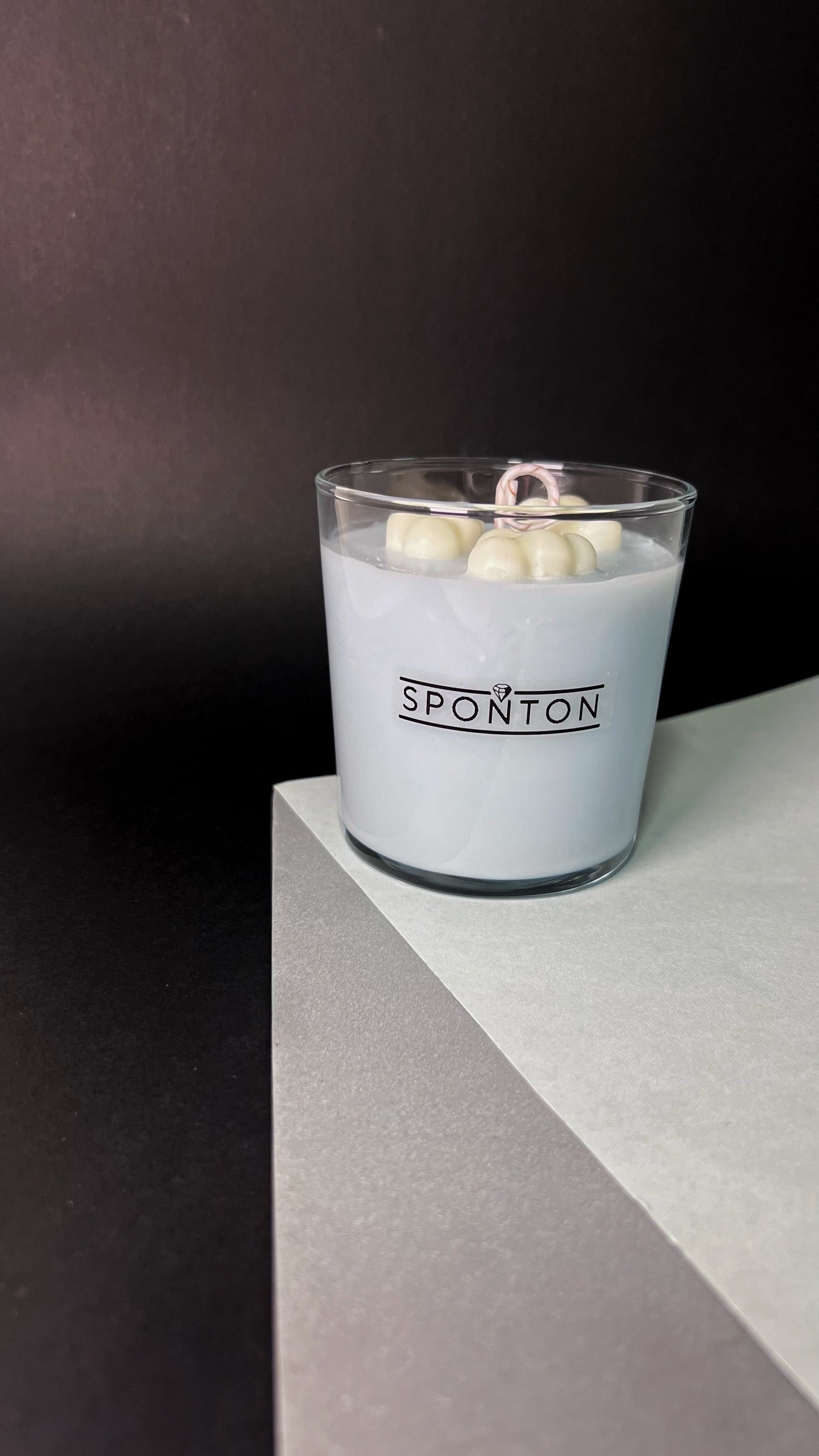 Cotton Flower Candle