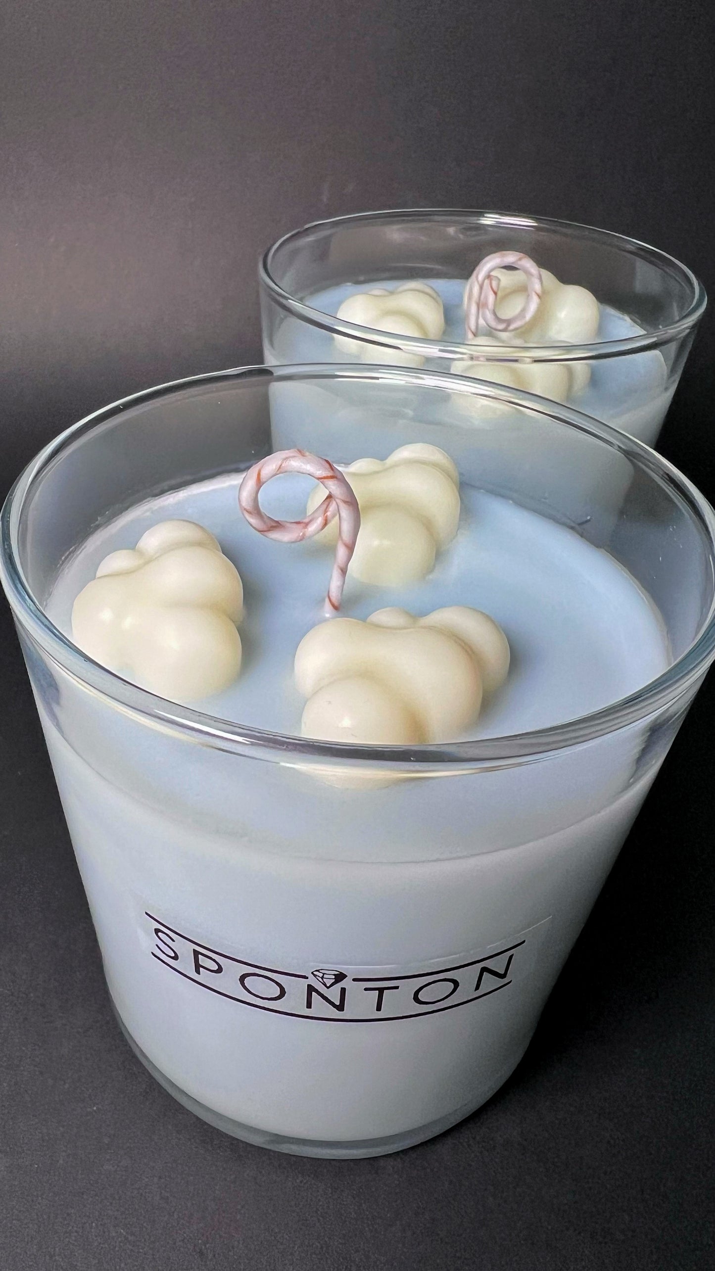 Cotton Flower Candle