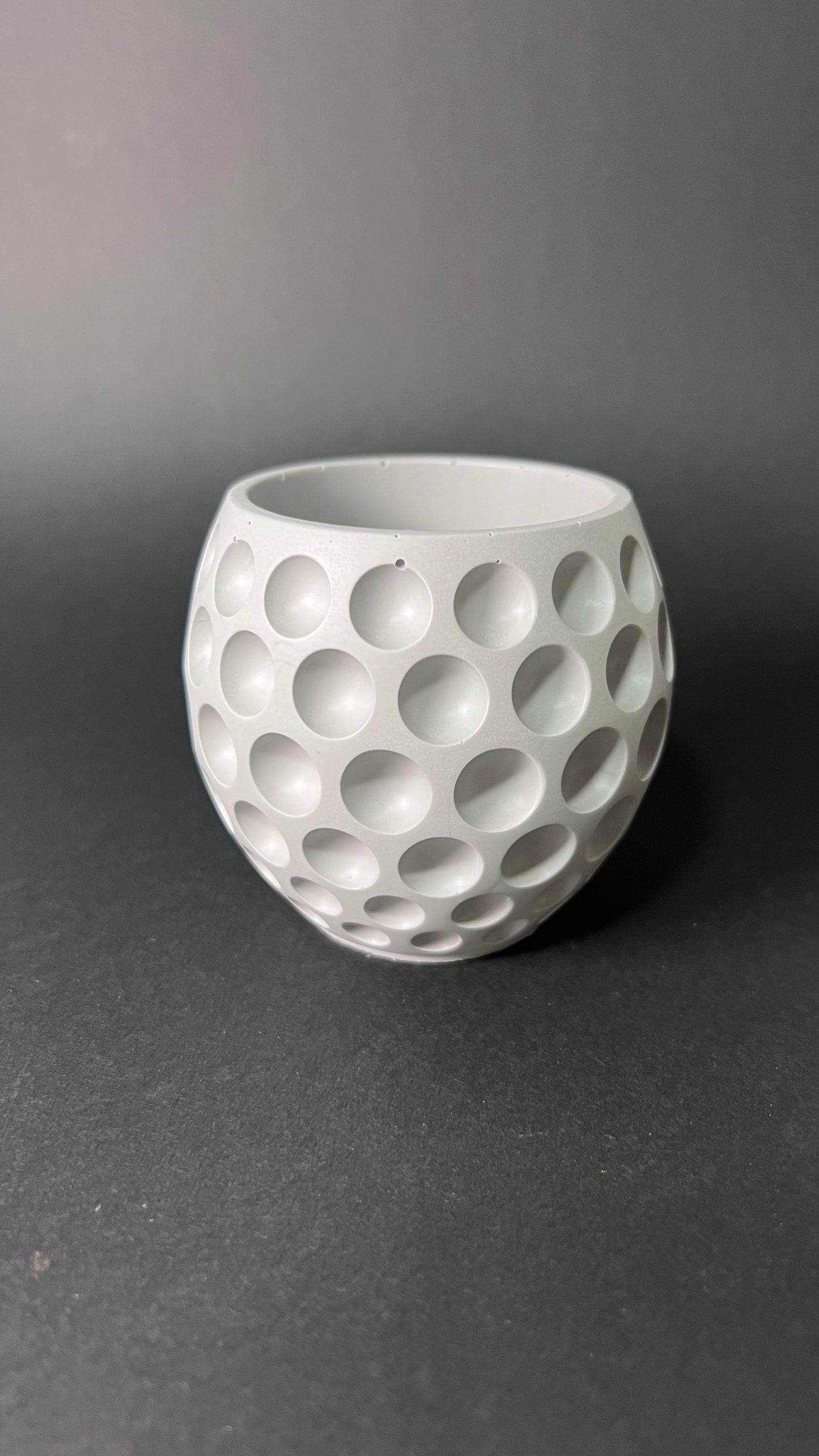 Honeycomb Jesmonite Vessel