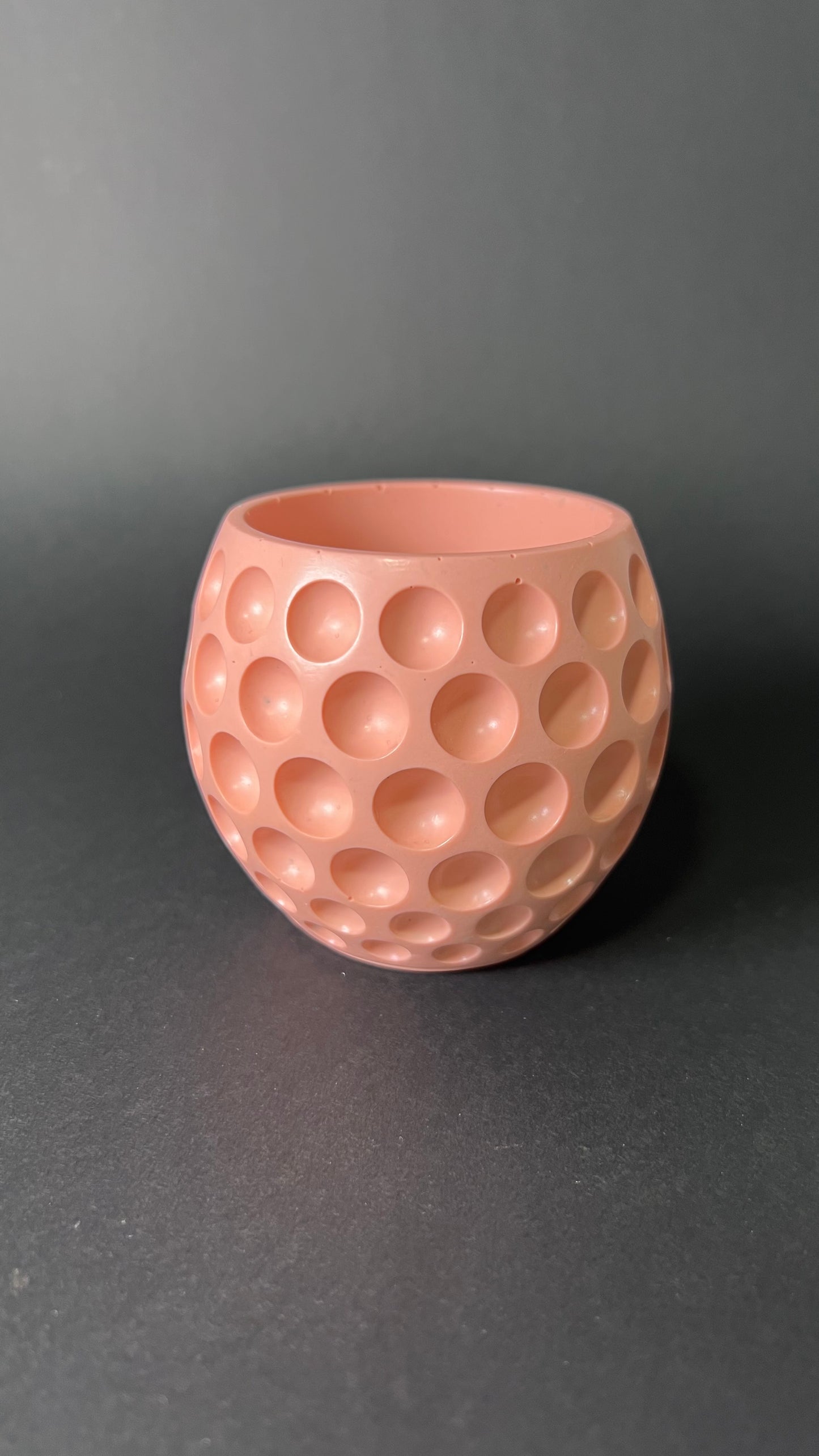 Honeycomb Jesmonite Vessel