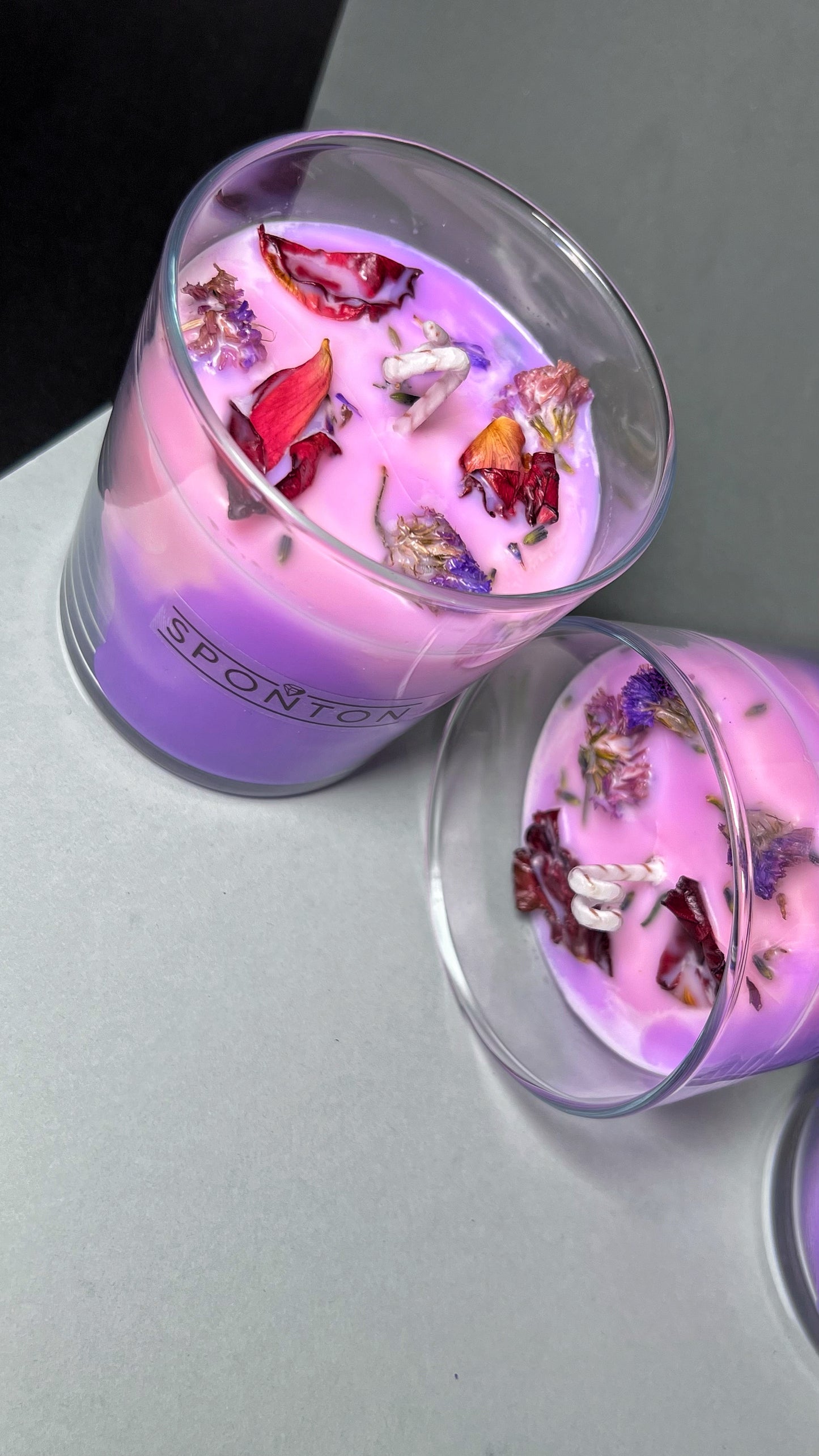 Japanese Flower Candle