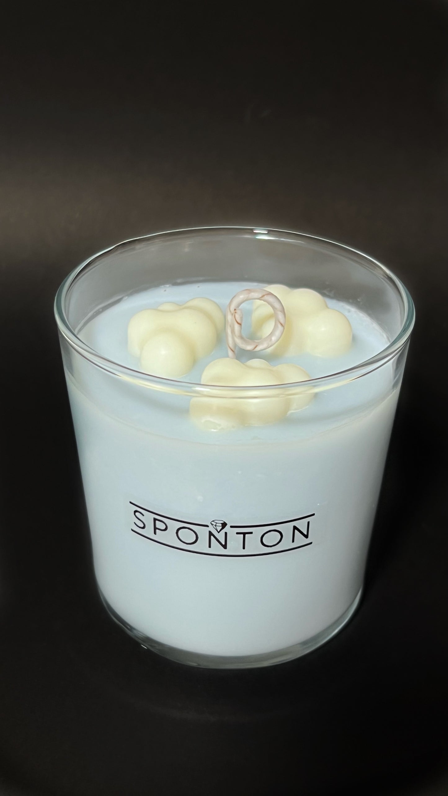 Cotton Flower Candle