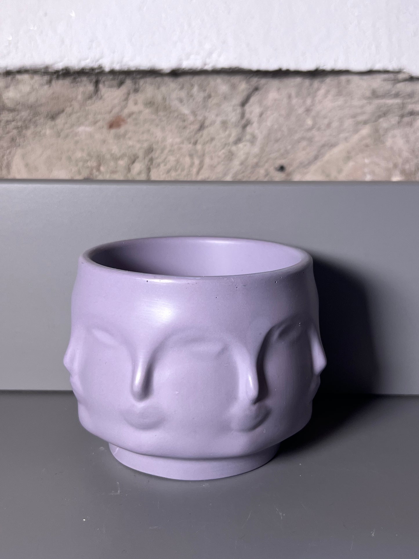 Purple Jesmonite Vessel